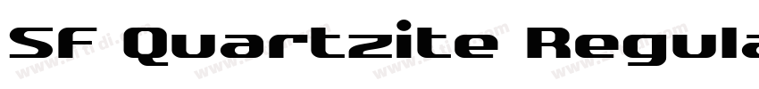 SF Quartzite Regular字体转换